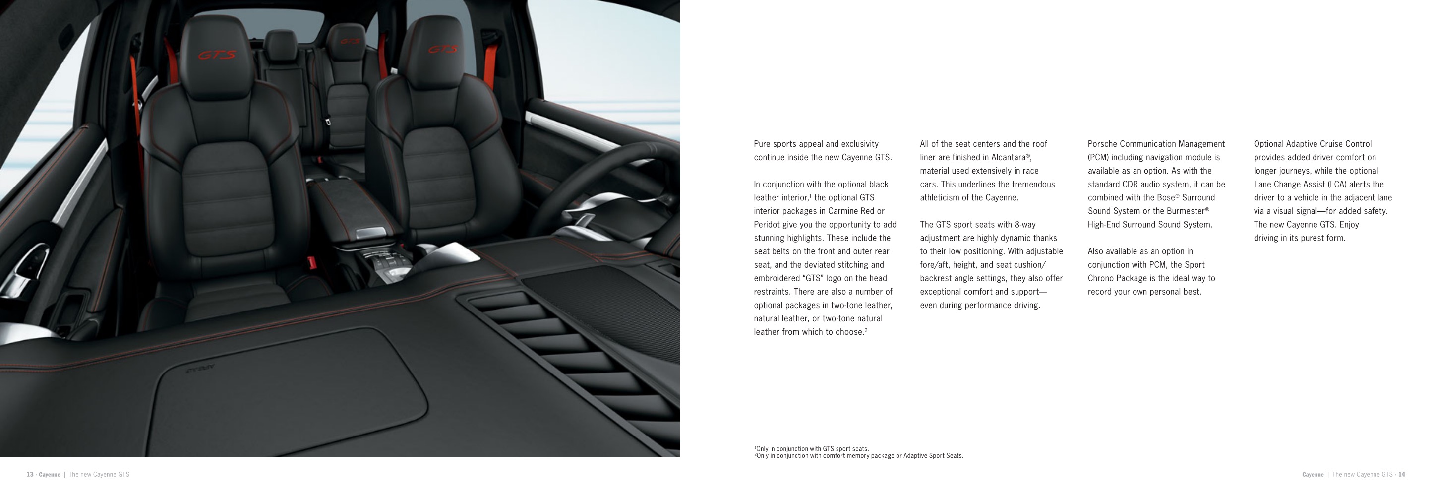 2013 Porsche Cayenne Brochure Page 46